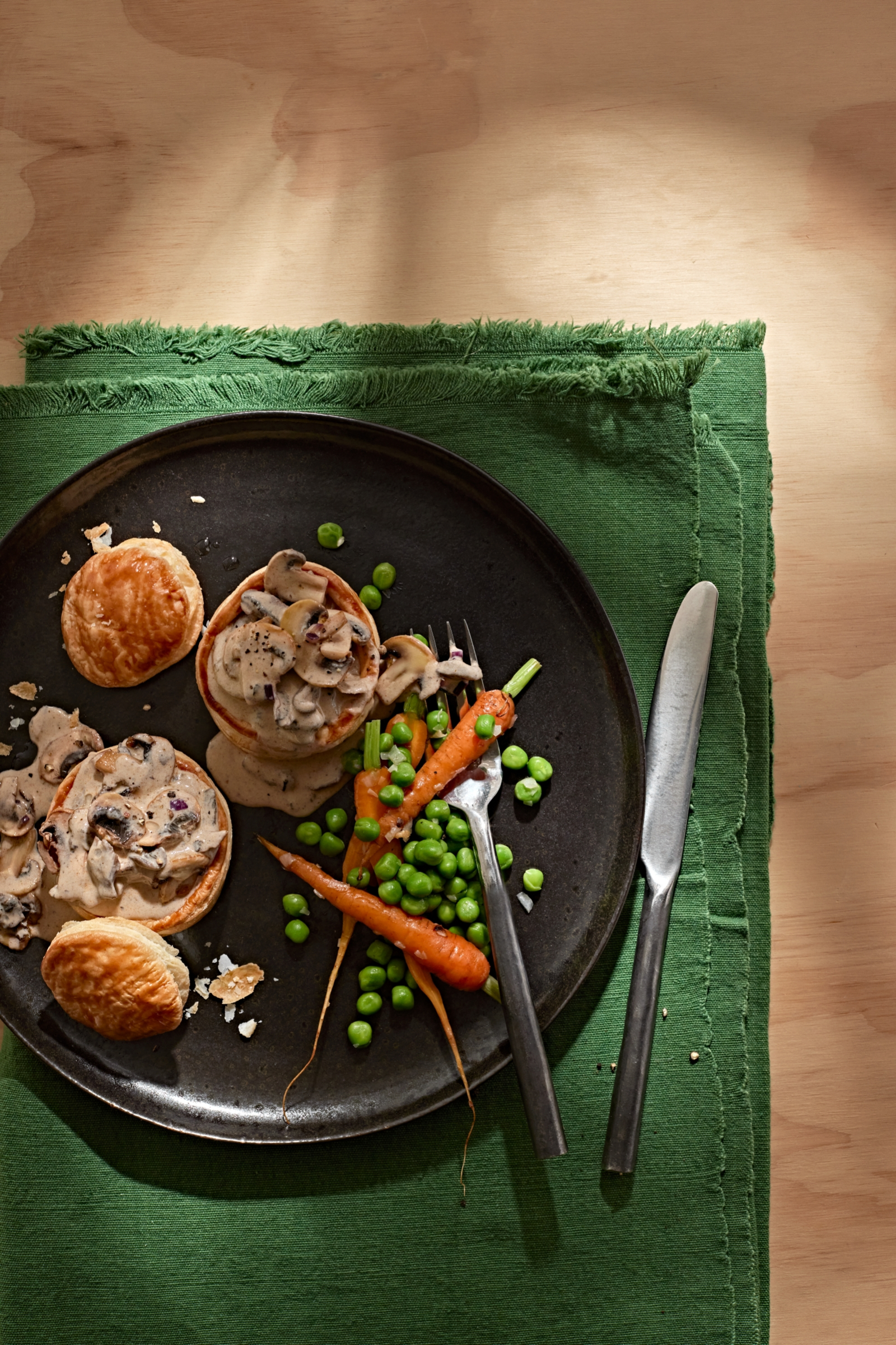 Pilzragout-Pastetli