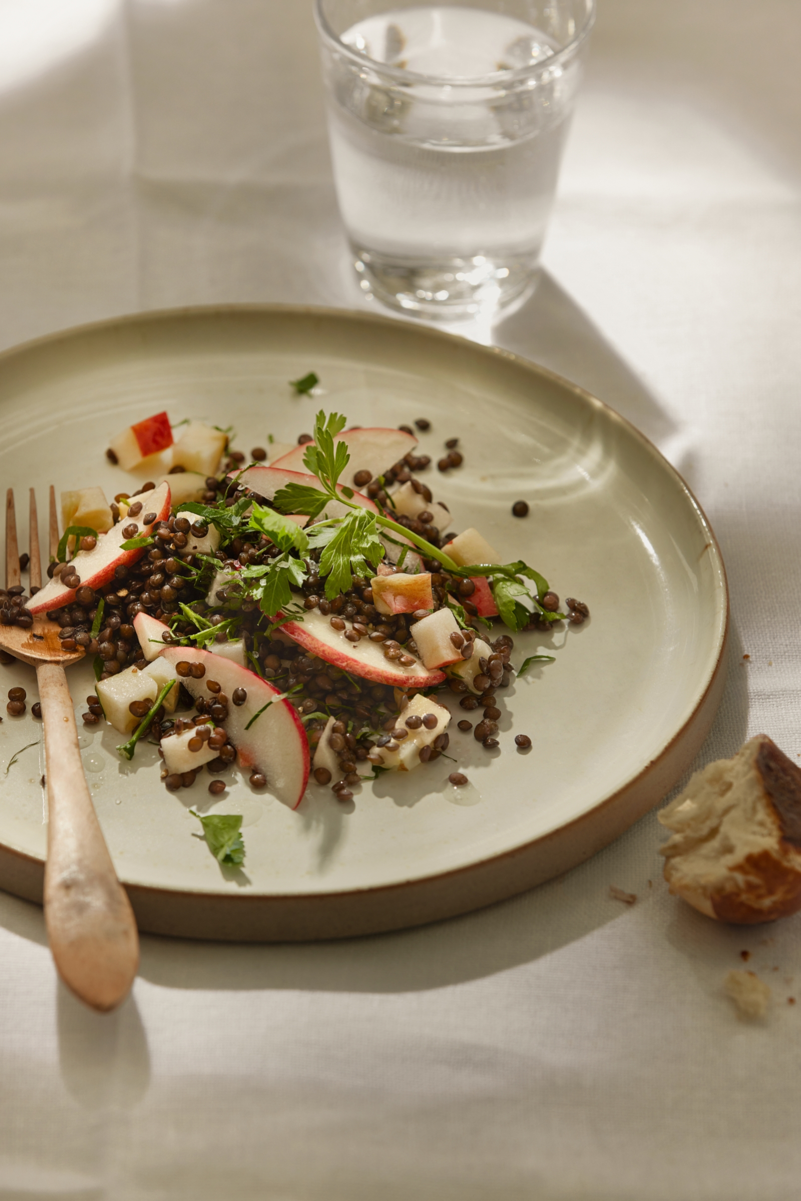 Apfel-Linsen-Salat