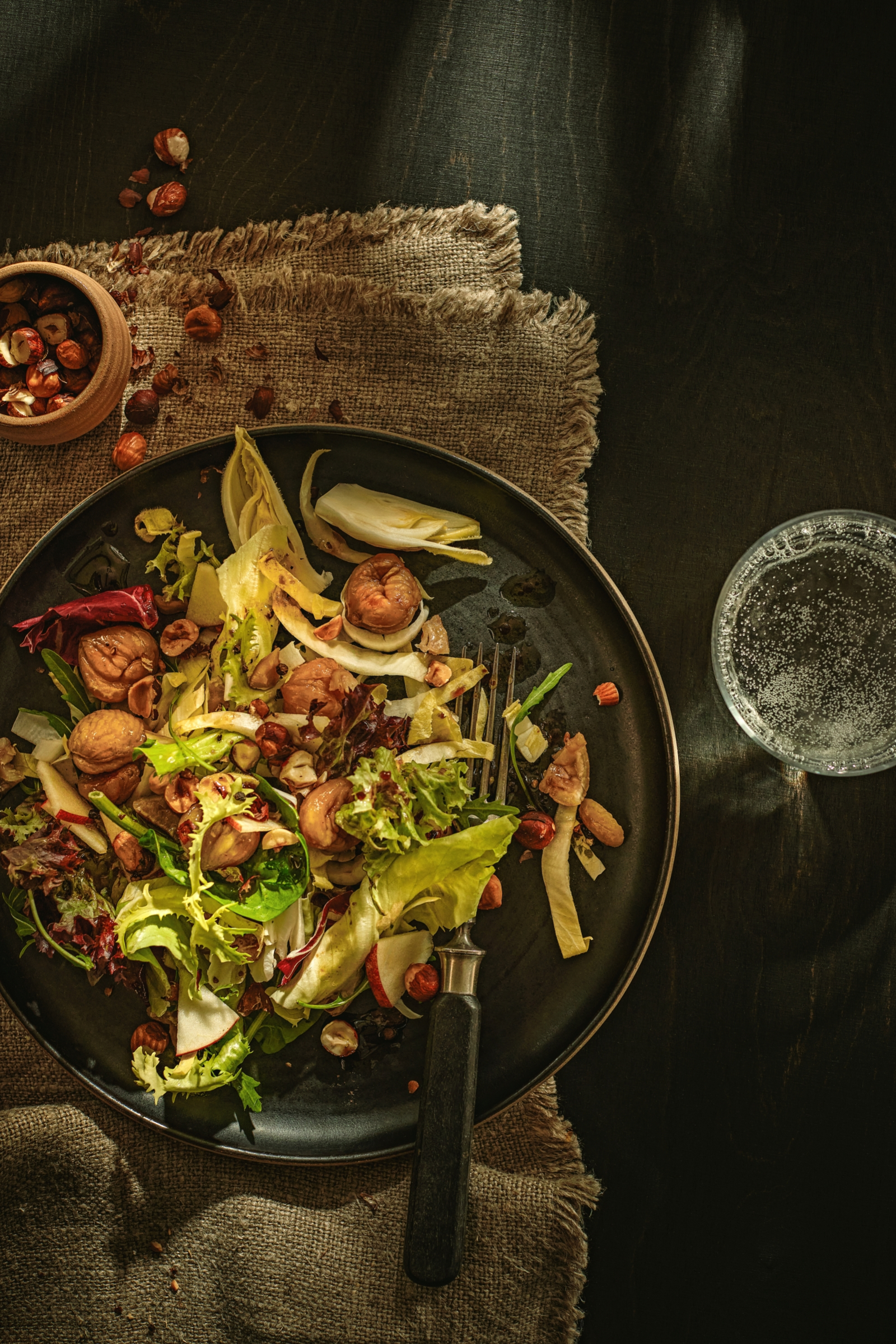 Chicorée-Marroni-Salat