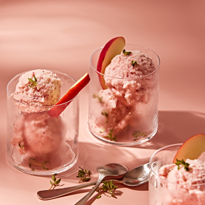 Blitz-Früchteglace
