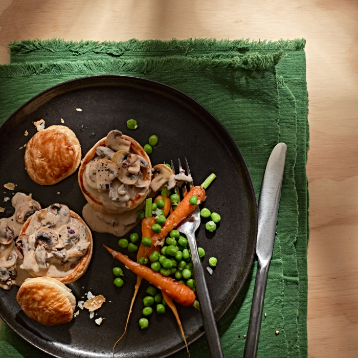 Pilzragout-Pastetli