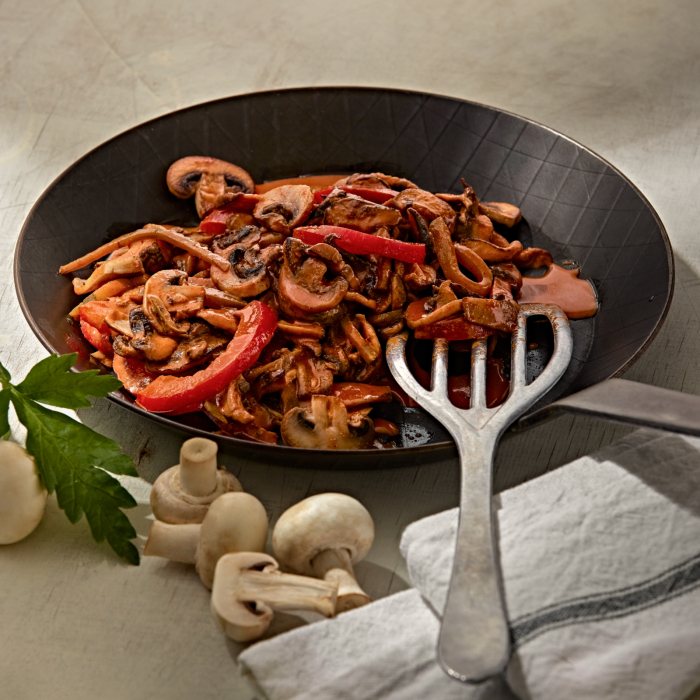 Pilz-Stroganoff
