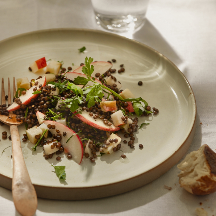 Apfel-Linsen-Salat