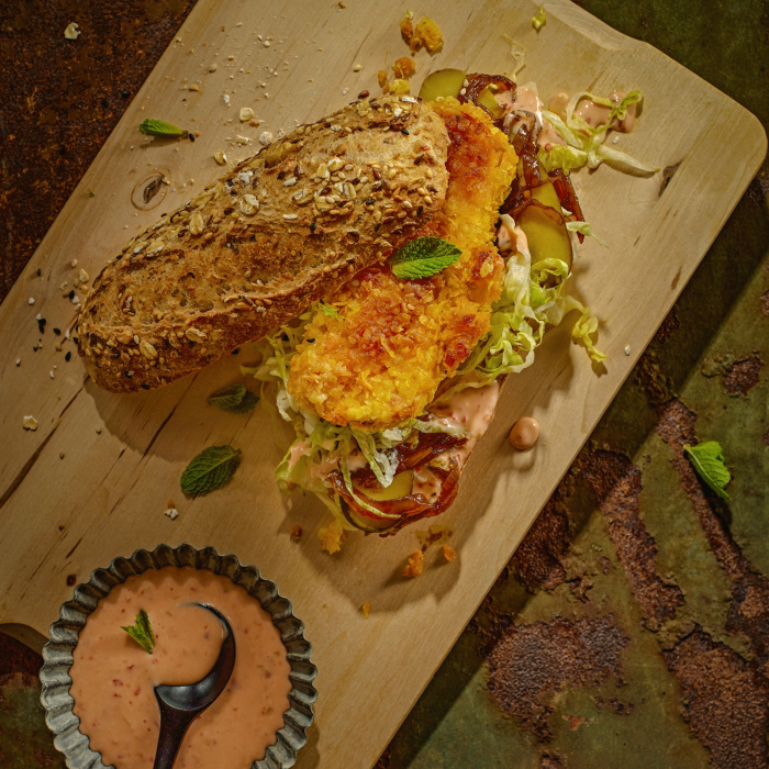 Vegi-Schnitzelbrot